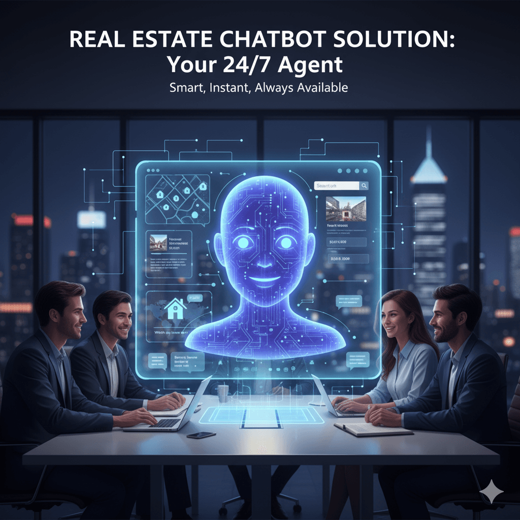 Solution chatbot immobilier pour la génération de leads
